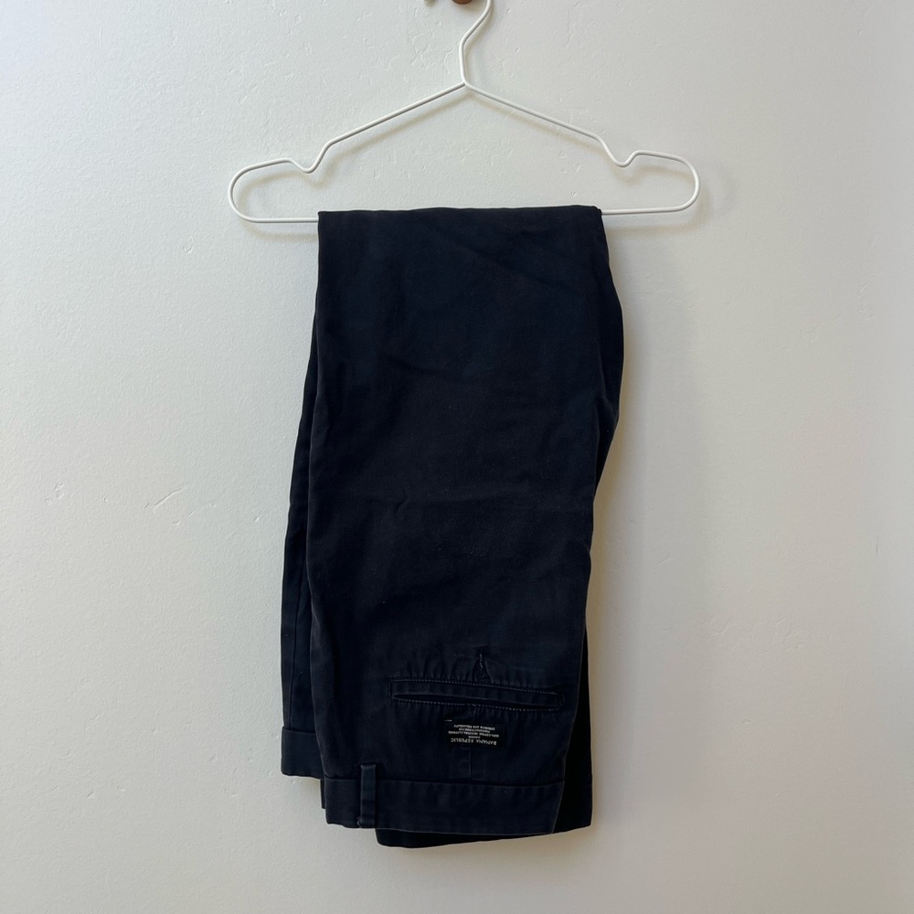 Banana Republic Navy Chino Pants